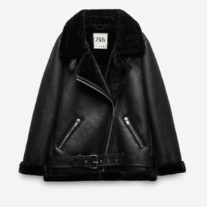 Zara Moro Jacket - faux fur trim